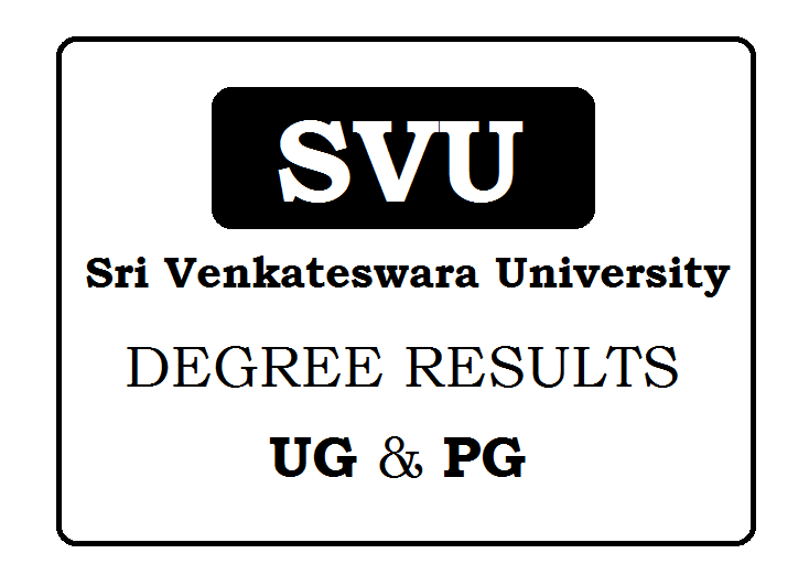 SV University Results