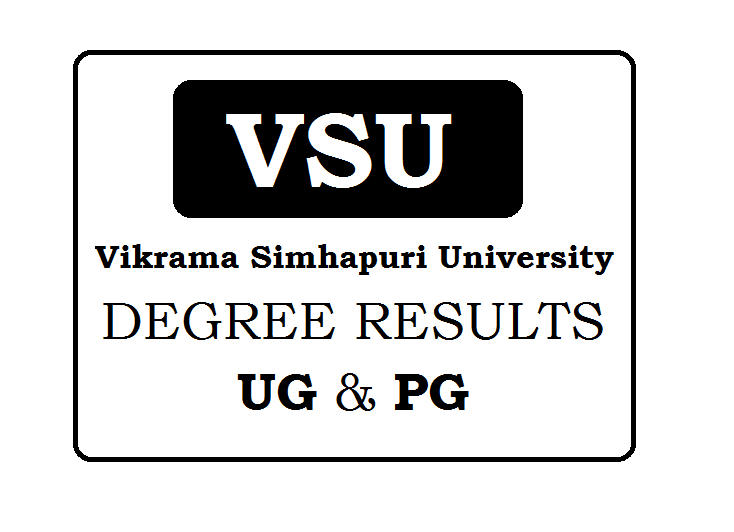 Vikrama Simhapuri University Degree Results