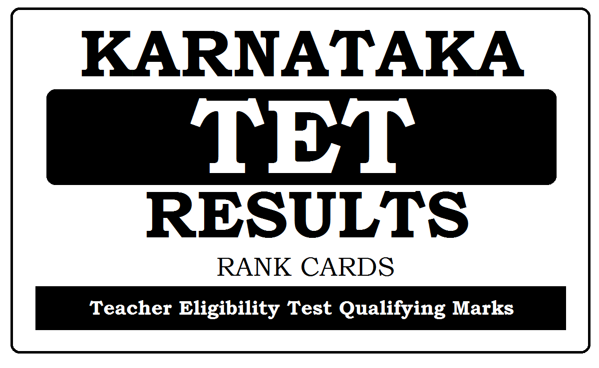 Kar TET Results 2022