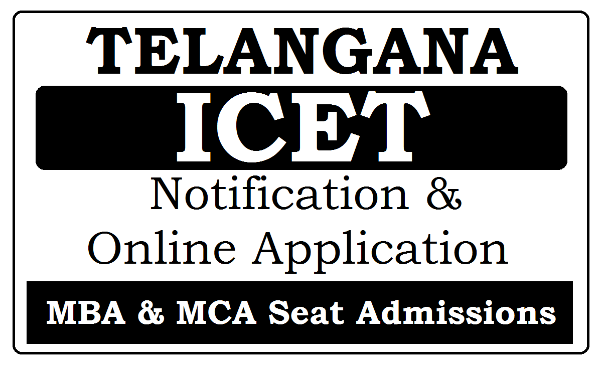 Telangana ICET Notification 2024