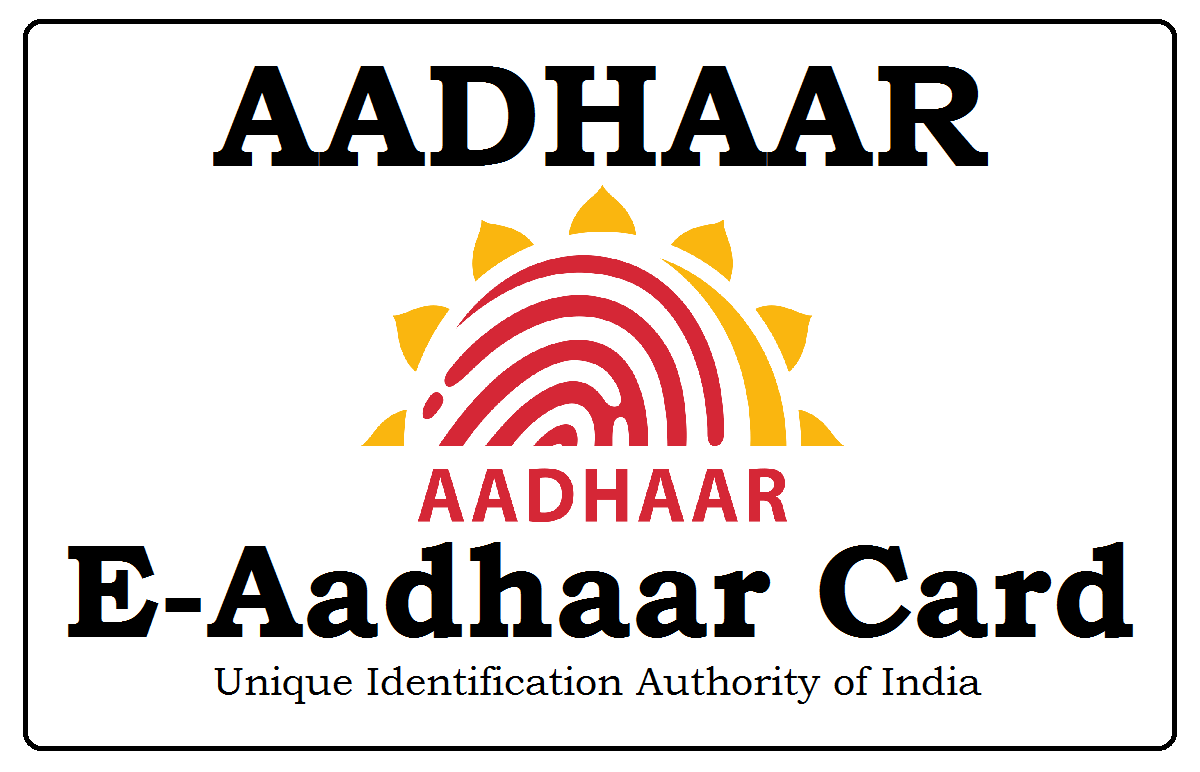 UADAI Aadhaar Card Edit or Update