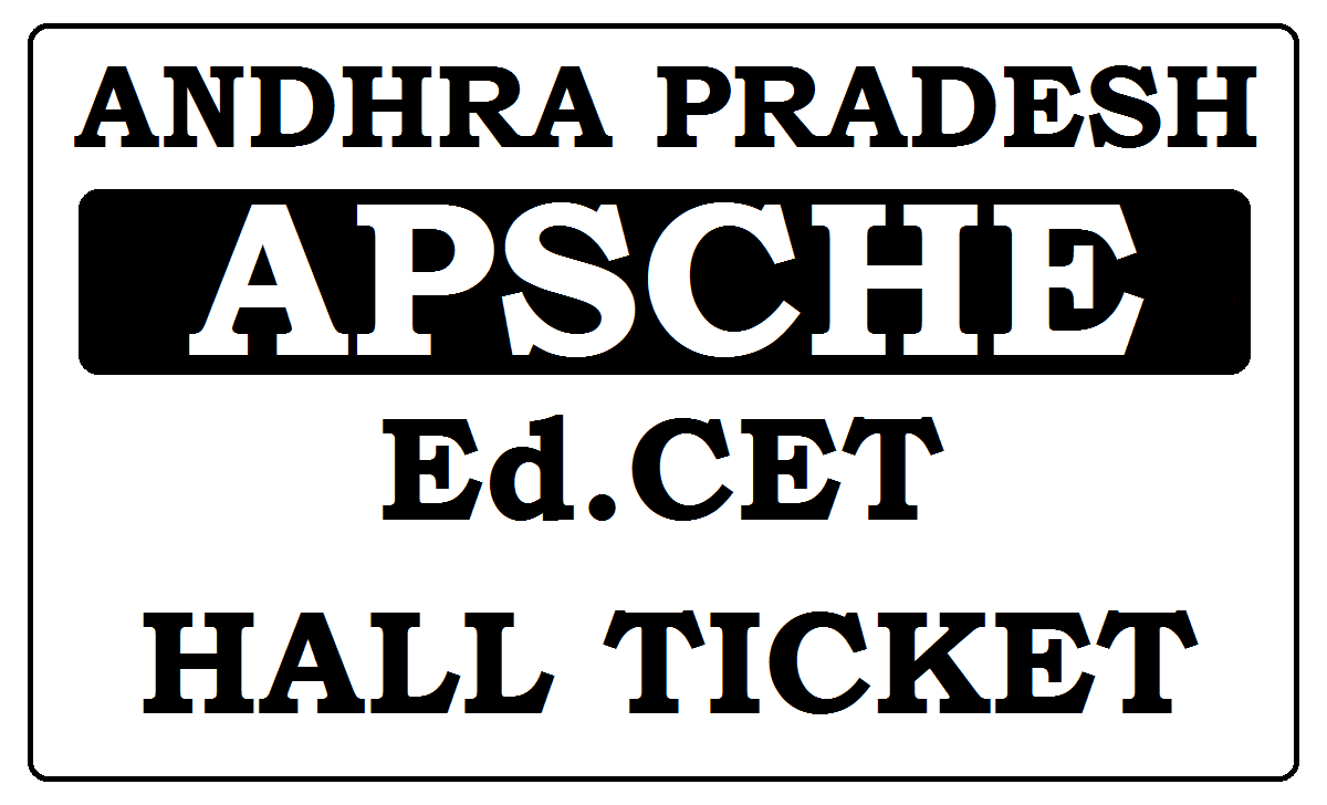 AP Ed.CET Hall Ticket 2023