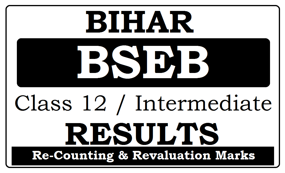 Bihar Intermediate Results 2022