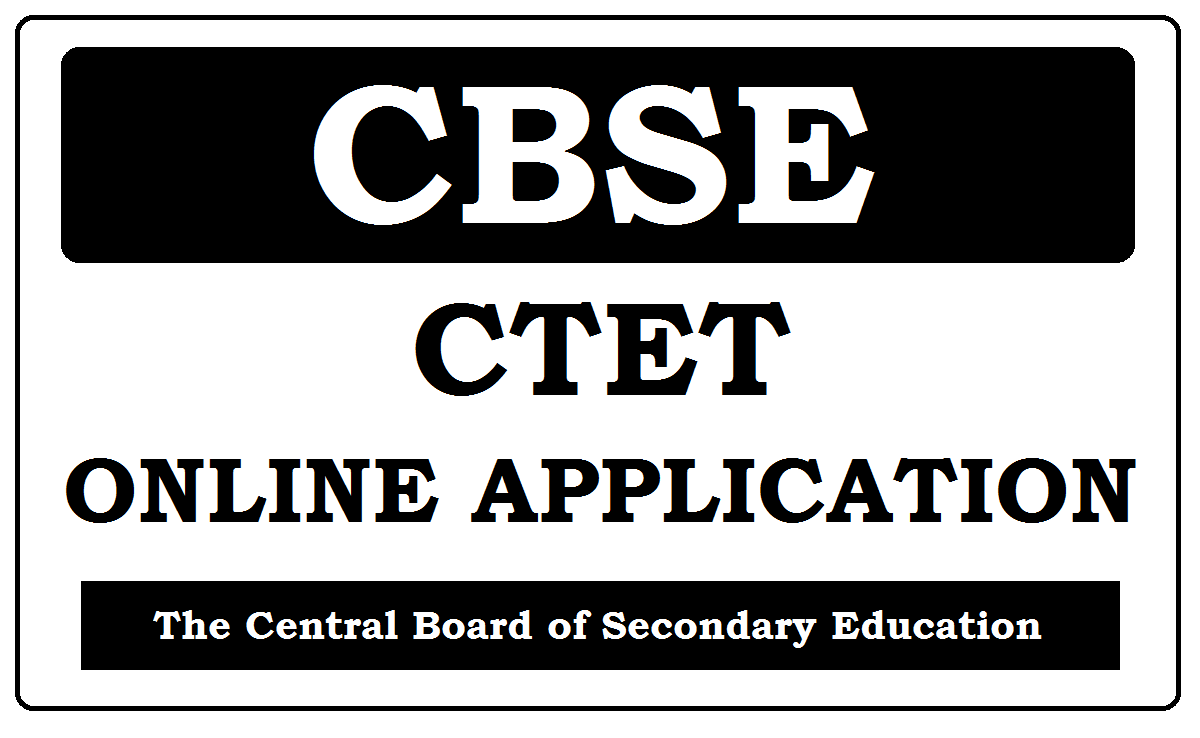 CBSE CTET Online Application 2022