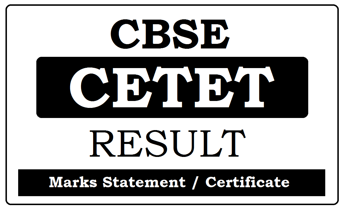 CBSE CTET September Result 2022