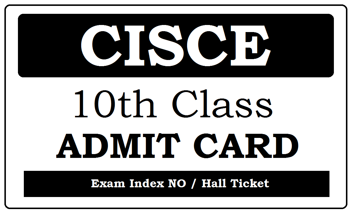 ICSE Admit Card 2022