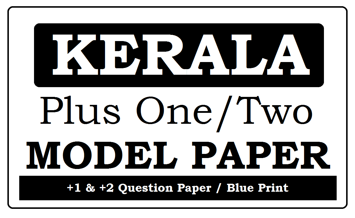 DHSE Kerala HSC Model Paper 2023