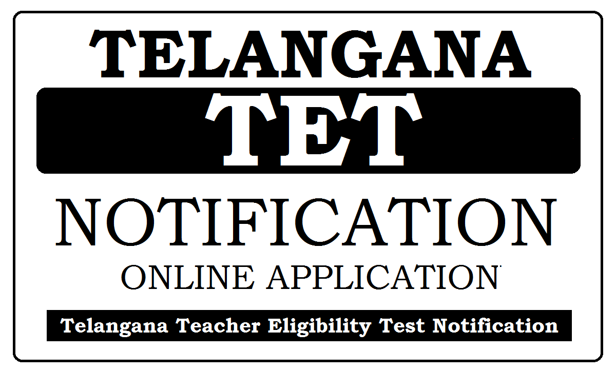 Telangana TET Notification 2023