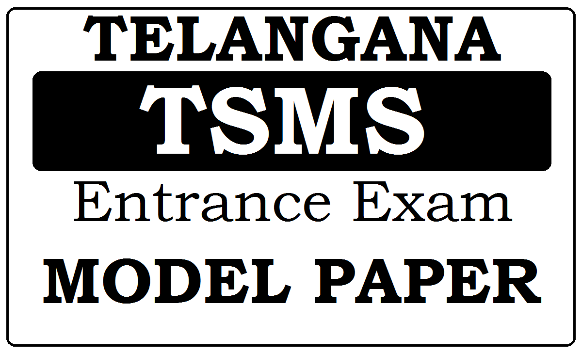 TSMS Model Papers 2022