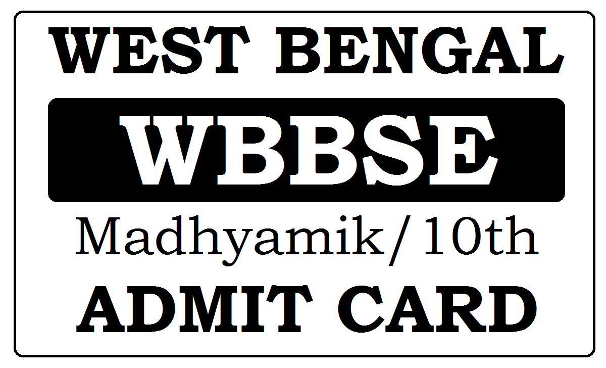 WB 10th Admit Card 2024