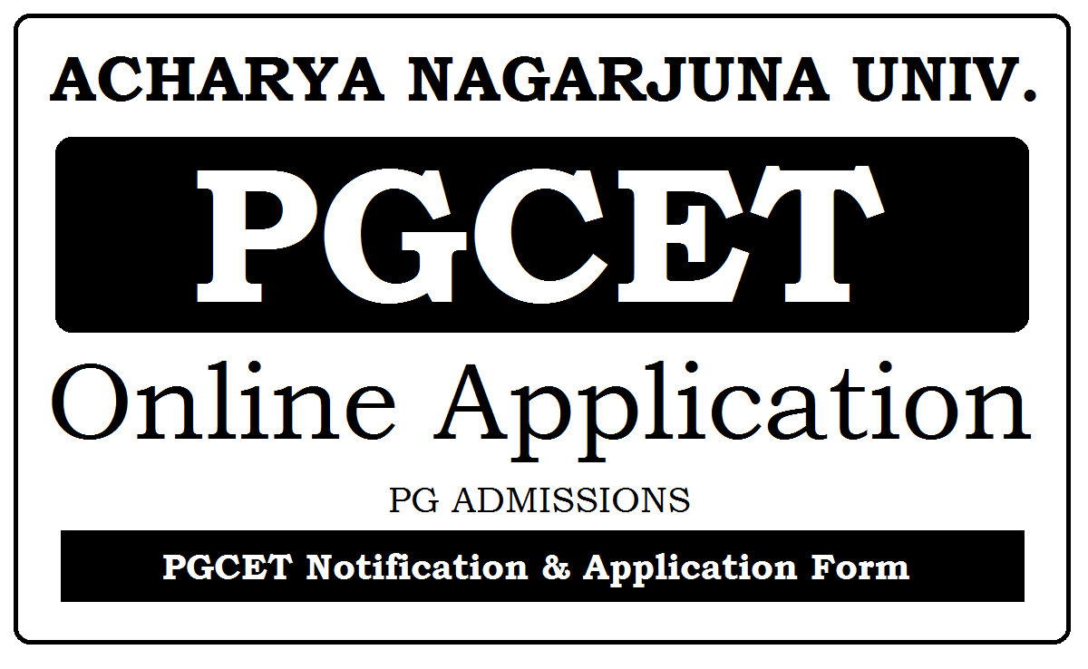 ANU PGCET Online Application 2023