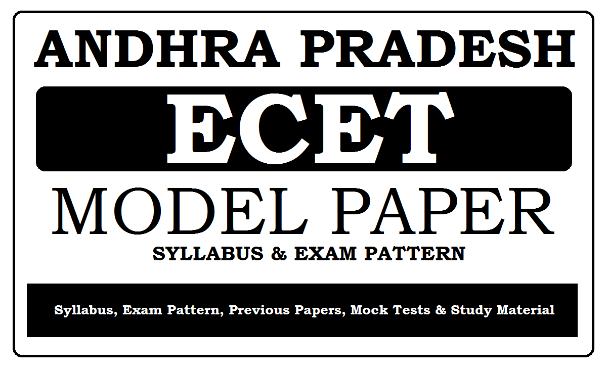 AP ECET Model Papers 2022