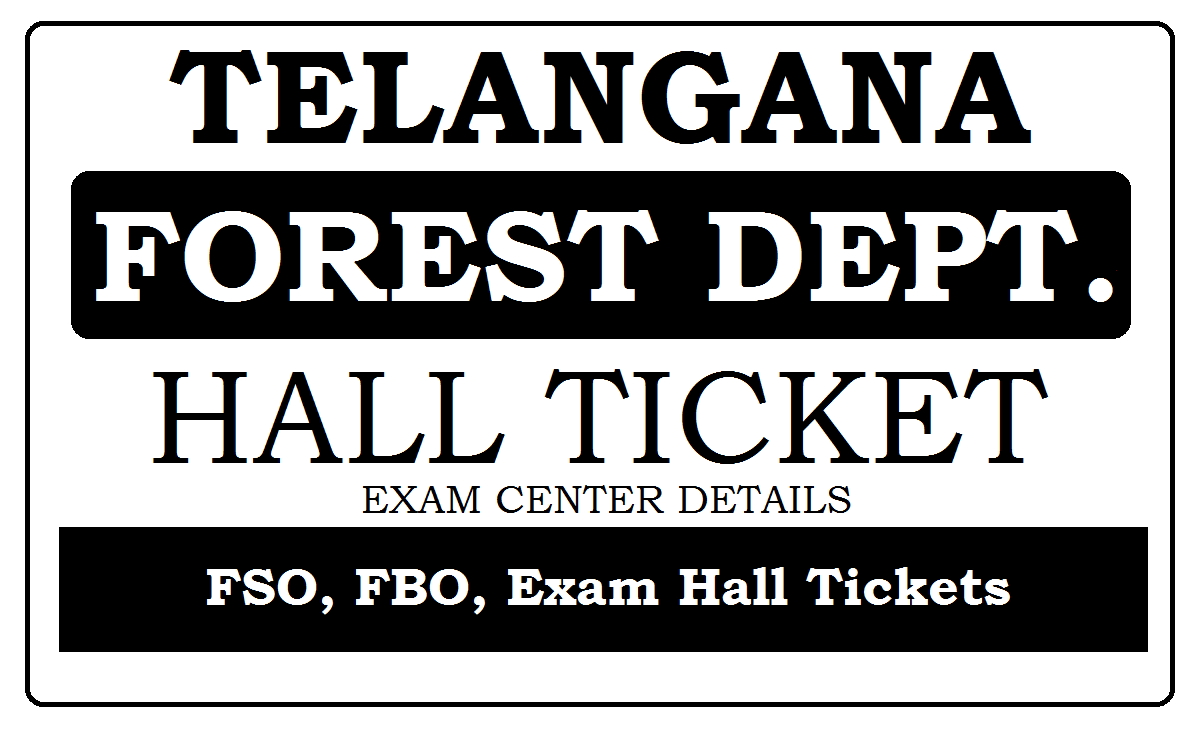 AP Forest Hall Ticket 2023