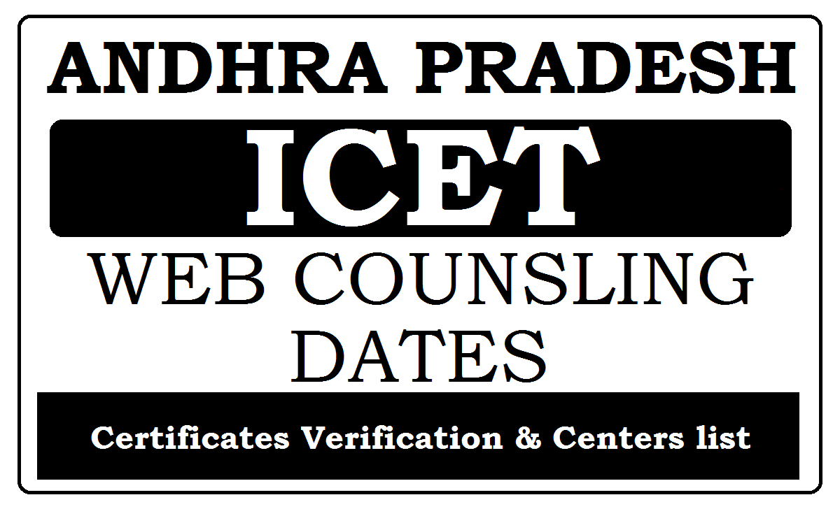 AP ICET Web Counselling 2023