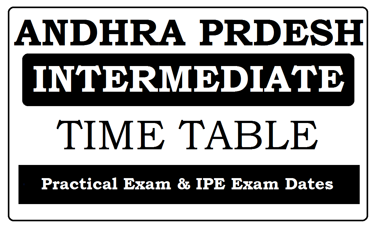 AP Intermediate Time Table 2022