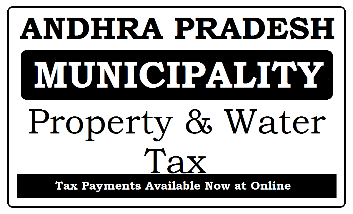 AP Municipalities Property & Water Tax Pay Online