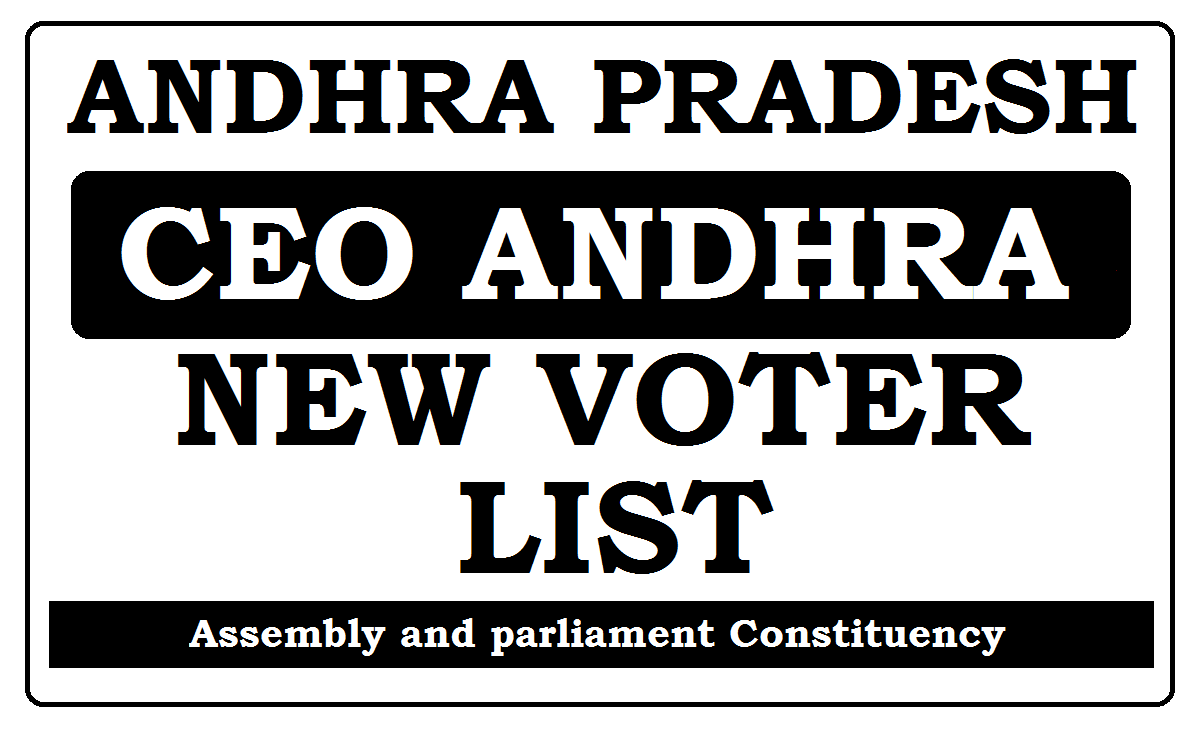 CEO ANDHRA New Voter lists 2022