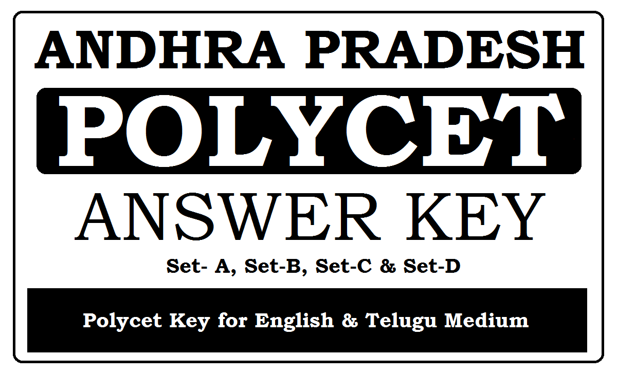 AP Polycet Answer Key 2023 