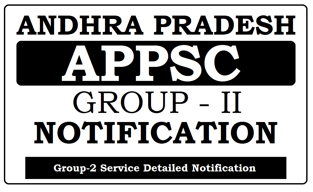 APPSC Group-2 Notification 2023 