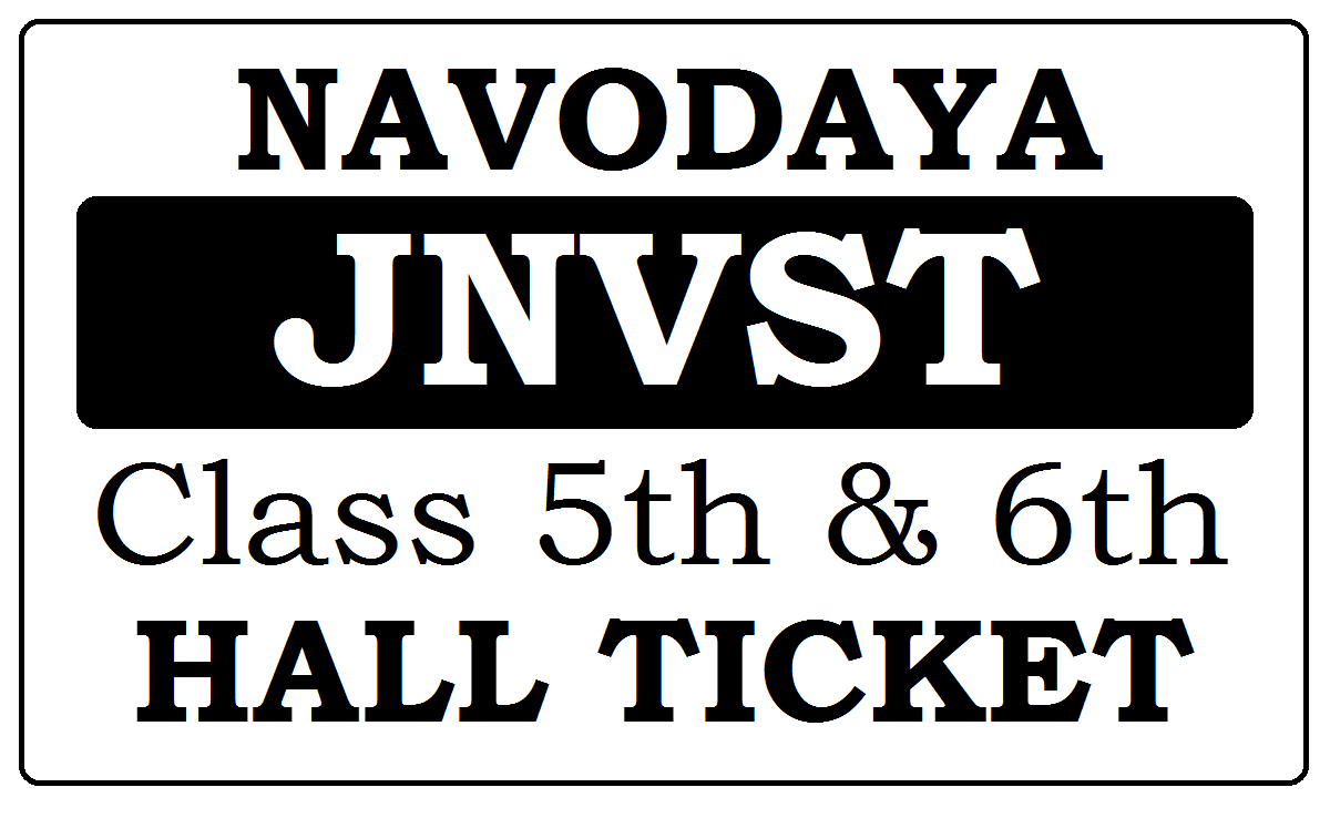 JNVST Admit Card 2023