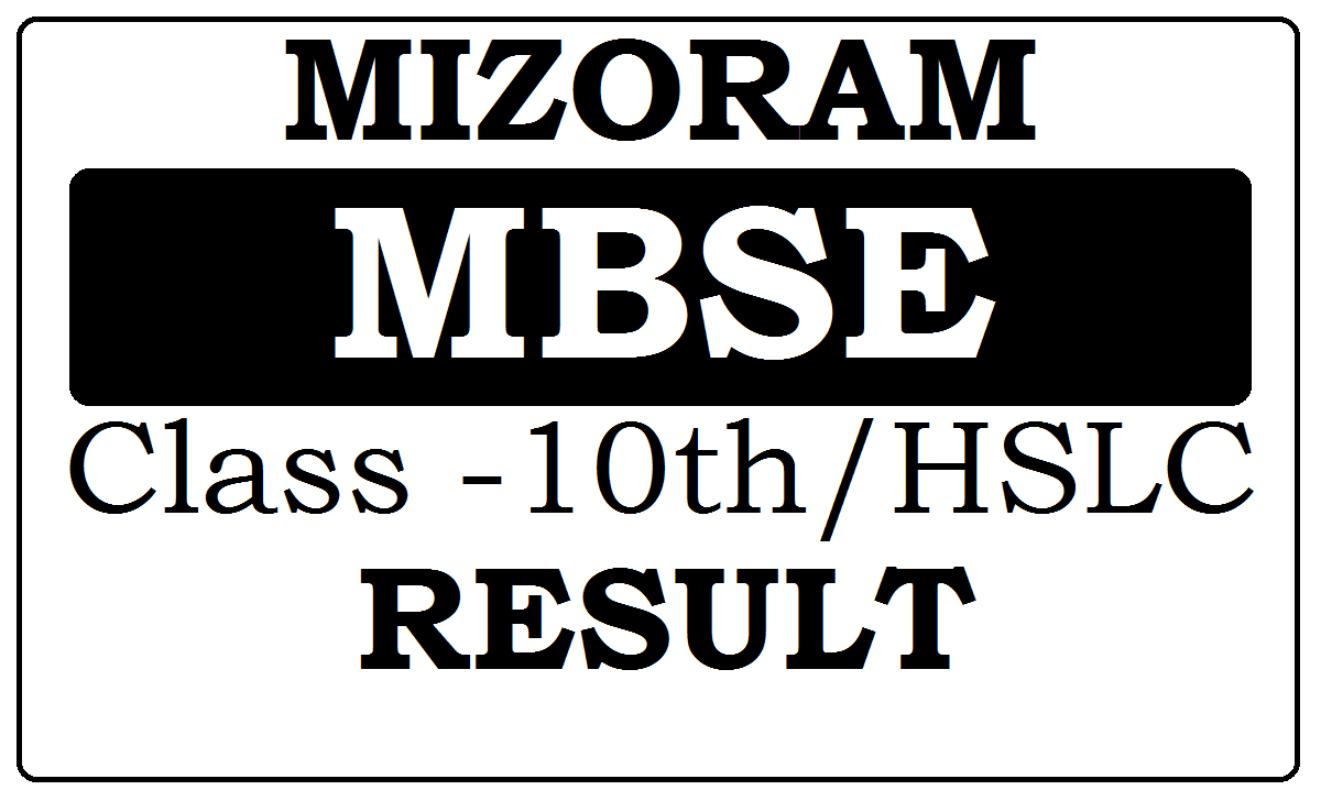 Mizoram HSLC Result 2024