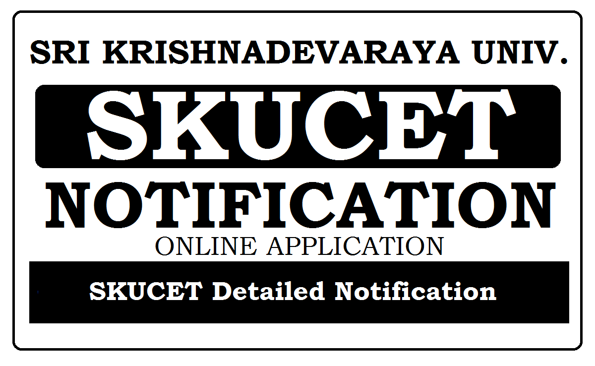 SKUCET Online Application 2022
