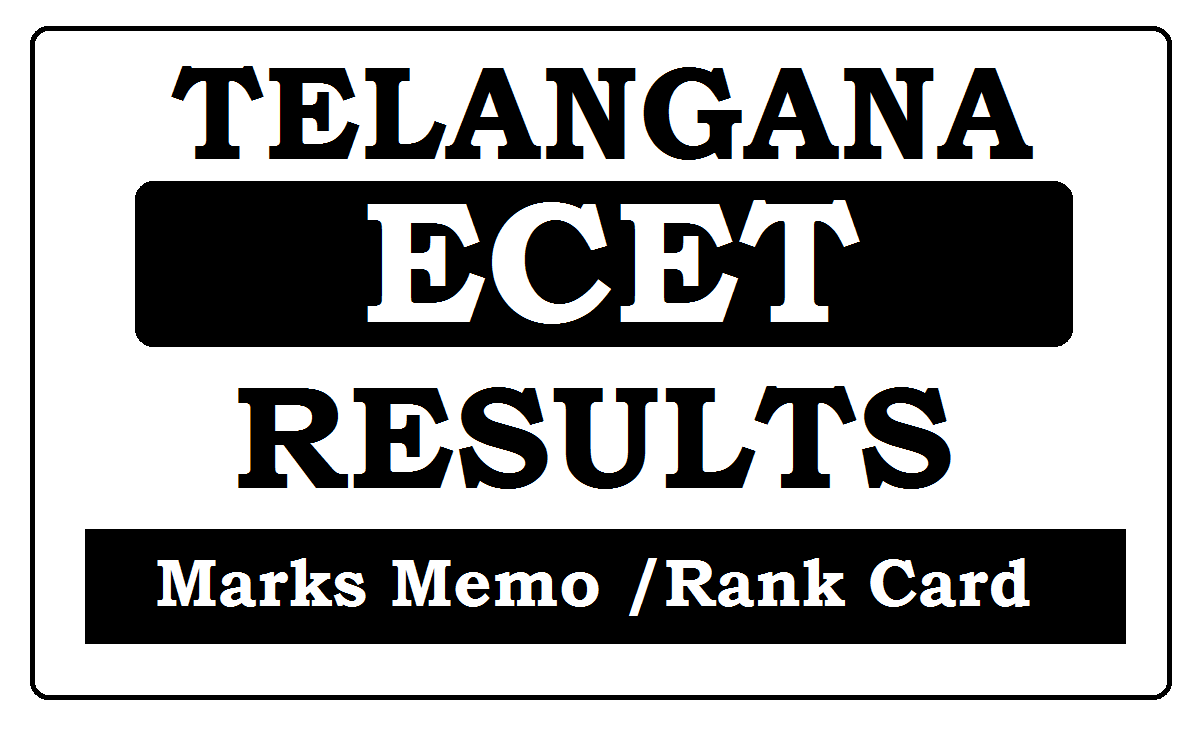 TS ECET Results 2024