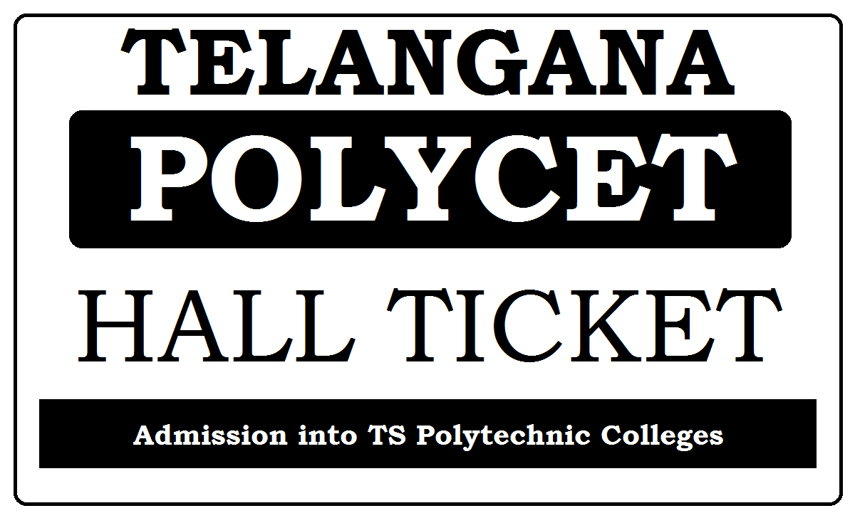 TS POLYCET Hall Ticket 2022