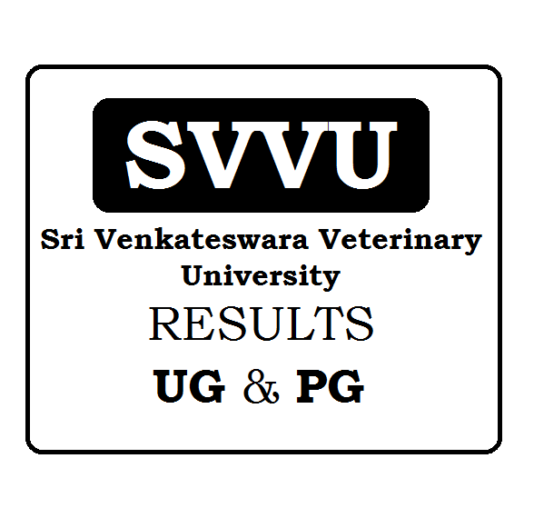 SV Veterinary University Results